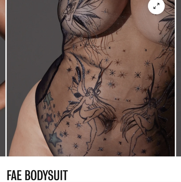 Fae thistle and spire bodysuit - Picture 5 of 8